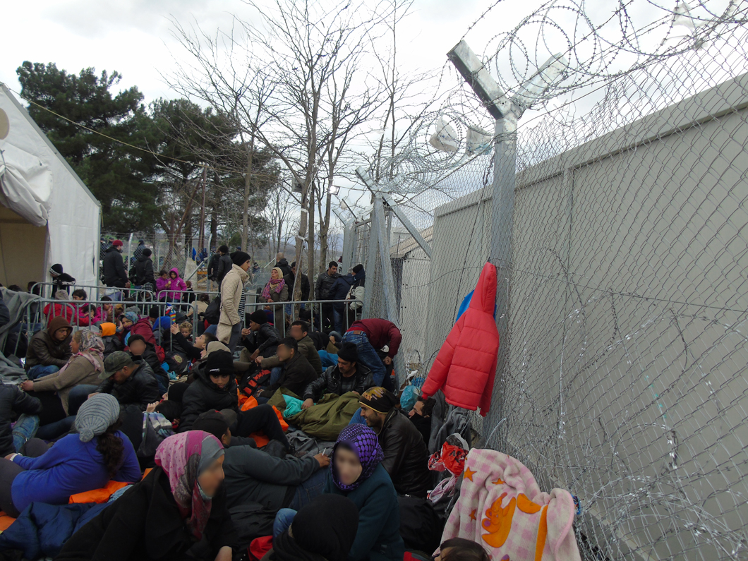 Eidomeni, Greichenland - 7. März 2016